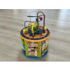 Drevena barevna activity cube