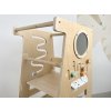 Play növekvő edukatív tanulótorony 90 cm állatok útvesztő