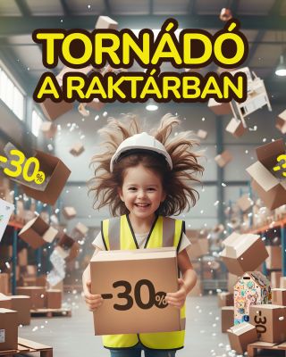 Az új évben raktárt költöztetünk, ezért a feladatunk egyértelmű: készletkisöprés! Segítesz nekünk, hogy a költözésnél...