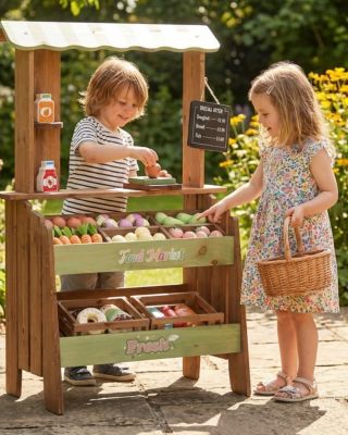 🤗 Akár árus, akár vásárló lesz épp, az biztos, hogy a szabadtéri árusító játékstanddal minden kisgyerek élvezi majd a...