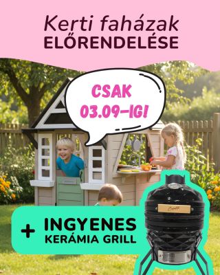 ☀️🐦🫕 A madarak csicseregnek, a grillen sül az ebéd, a gyerekek pedig boldogan játszanak a kertben. 🍃🌷🐝 Gondolatban már te...