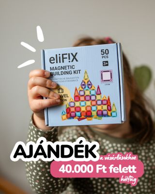 🧲 A népszerű mágneses építőszettünk utazó változatát most ajándékba adjuk a 40.000 Ft feletti rendelésekhez. ✨ 🧠Egy...
