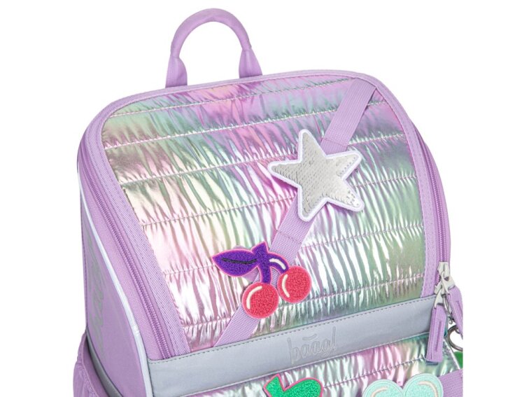 BAAGL SET 3 Zippy Lavender: aktovka, penál, sáček