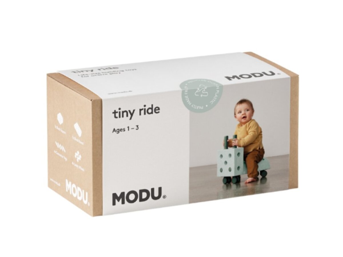 MODU bloky - Tiny Ride set mint/zelená