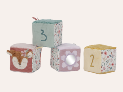 Kocky textilné 4 ks Fairy Garden