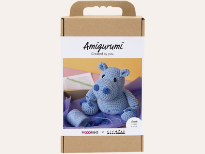 Sada na háčkovanie Amigurumi – hroch