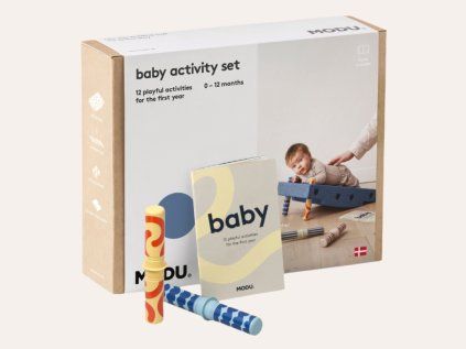 Baby Activity set pro nejmenší - modrý
