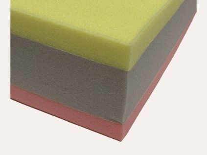Kvalitní dětská matrace tricolor