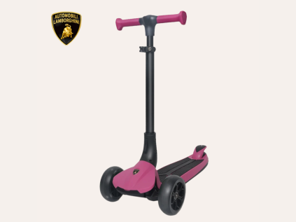 Detská kolobežka Lamborghini - ružová