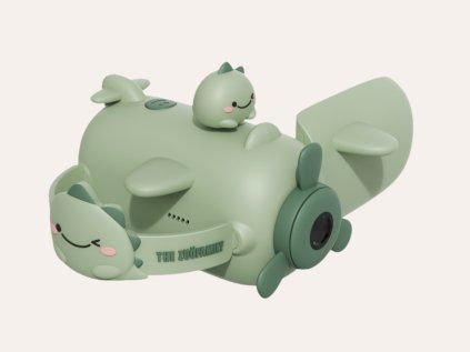Dětská kamera s dinosaurem
