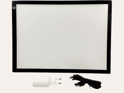 Svetelný panel Light Table – A4