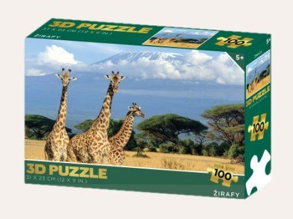 3D puzzle Žirafy