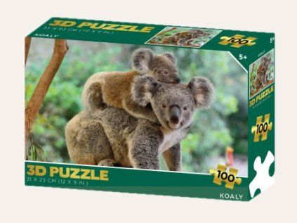 3D puzzle Koaly