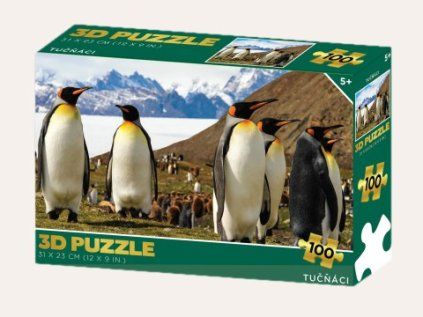 3D puzzle Tučňáci