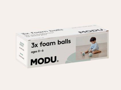 Pěnové koule MODU - mintové