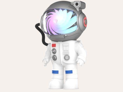 Projektor vesmírné mlhoviny - kosmonaut