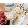 Montessori activity board pro děti zajíc