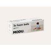 Stavební bloky MODU - koule šedá/žlutá
