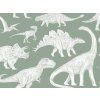 Dinosauří tapeta do dětského pokoje