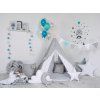 Teepee stan set Sivý - bestseller
