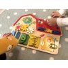 Activity board pro holčičky i kluky farma