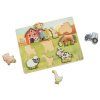 Vkládací puzzle s farmou