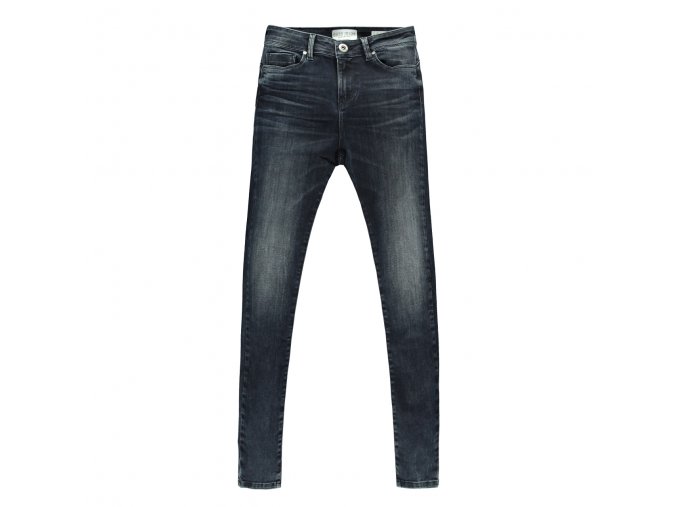 7503893 OTILA DENIM BLACK BLUE ze předu