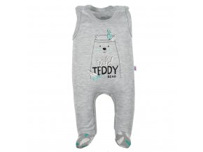 Kojenecké bavlněné dupačky New Baby Wild Teddy (1)