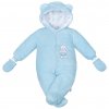 Zimní kombinézka New Baby Nice Bear modrá (1)