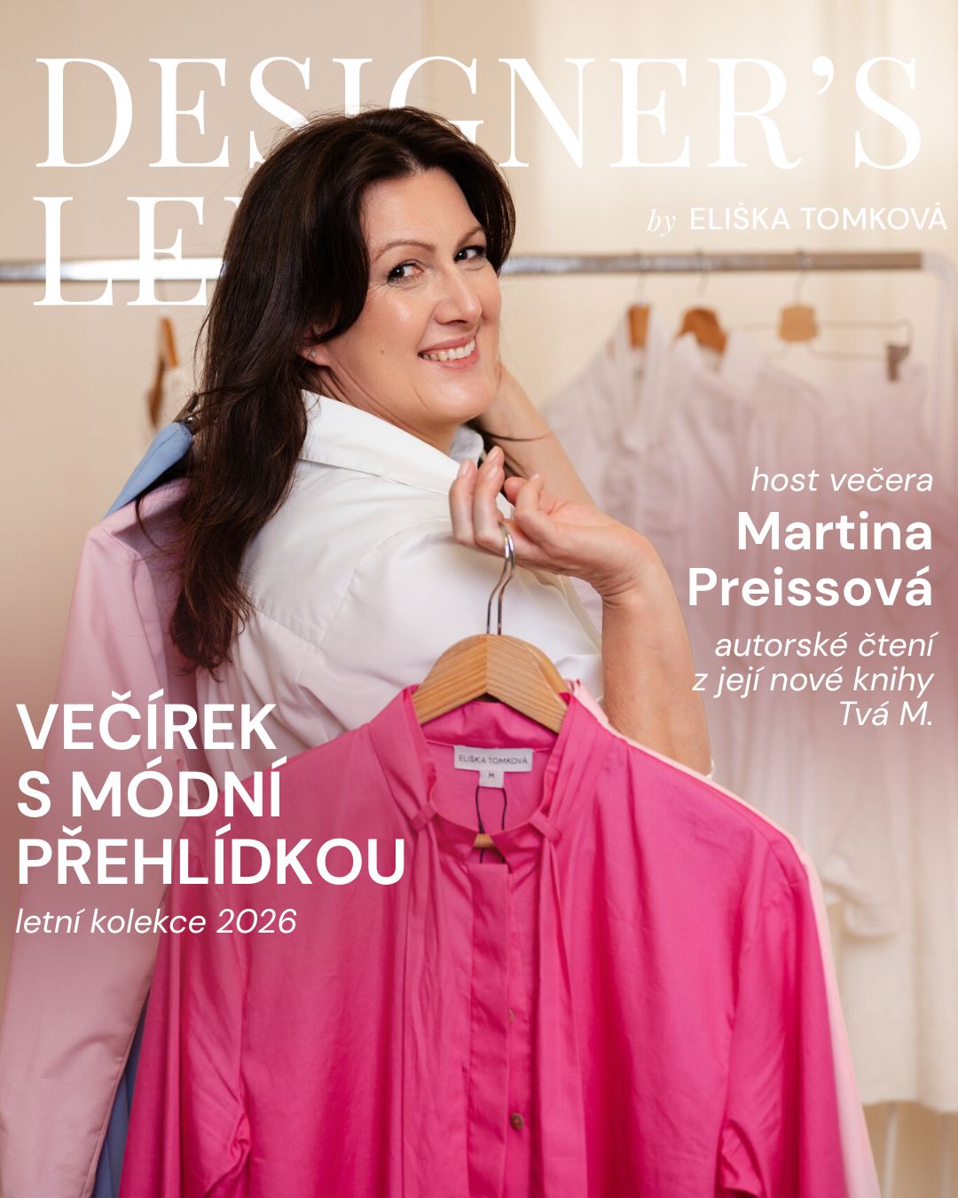 21. 4. 2026 | Srdečně vás zvu na večírek s módní přehlídkou nové kolekce
