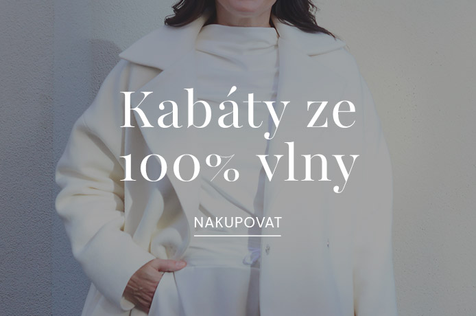 Kabáty ze 100% vlny