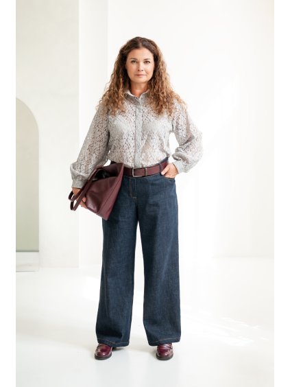 No. 3.32 Košile Grey Lace