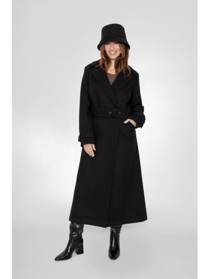 No. 8.13 Woolen Maxi Coat