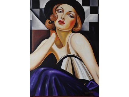Dáma mezi stíny - ART DECO