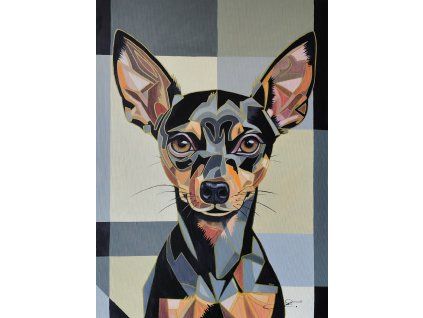 DOG  8- ART DECO