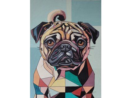 DOG  9- ART DECO