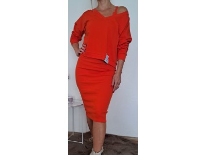 Súprava šaty/mikina