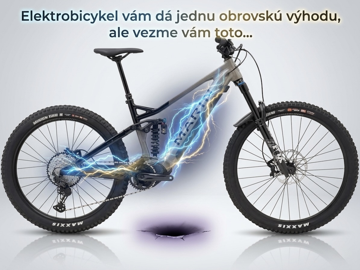 Elektrobicykel vám dá jednu obrovskú výhodu, ale vezme vám toto