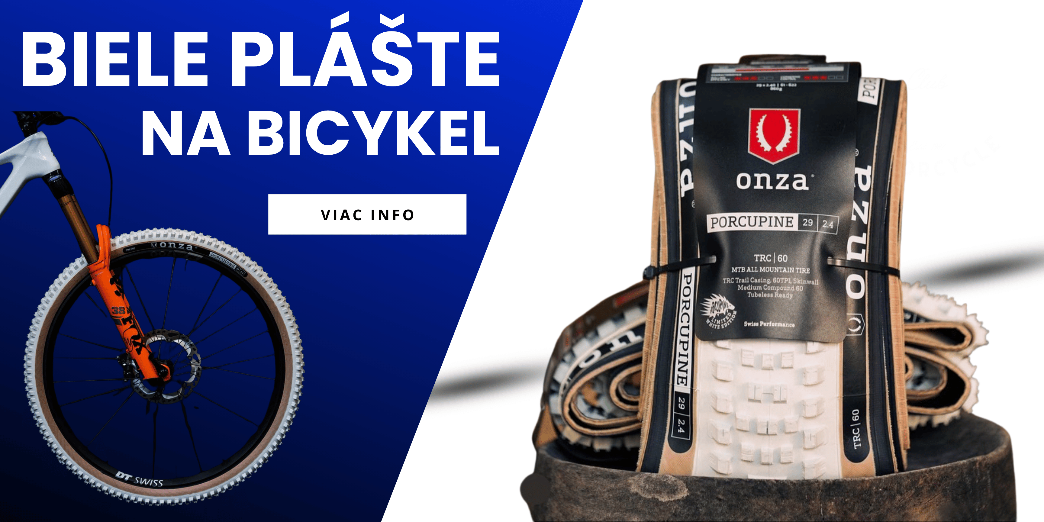 Biele plášte Onza Porcupine