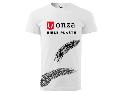 Tričko - BIELE PLÁŠTE