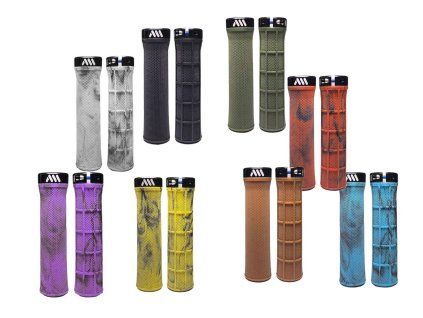 Gripy AMS - Berm grips – Biela