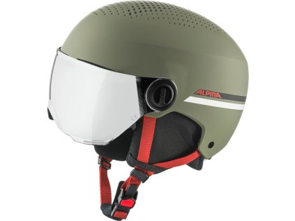 Detská Lyžiarska prilba ALPINA - ZUPO VISOR Q-LITE