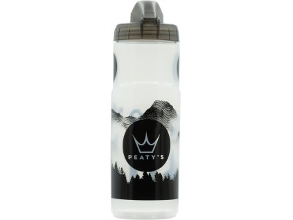 Fľaša Peaty's - FIDLOCK LockIn Mountains Clear 600 ml