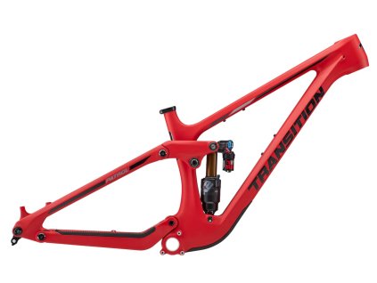 Rám Transition - Patrol Carbon Bonfire red
