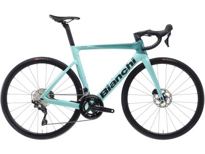 bianchi oltre race 105 12sp. metallic celeste cestny aerobicykel 1