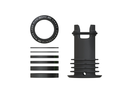 Závitové viečko OneUp - EDC Threaded Top Cap – Čierna