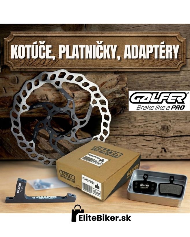 Chceš zastaviť pred alebo za prekážkou? Galfer je číslo 1. v brzdových kotúčoch a platničkách, tak si vyber tie svoje a...