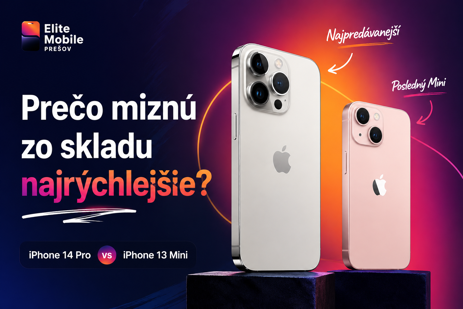 Prečo práve tieto dva iPhony miznú z nášho skladu najrýchlejšie?