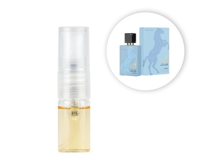 lattafa lail maleki moroccan blue vzorka