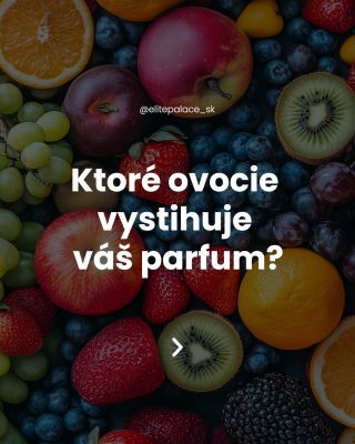 Keby ovocie bolo parfumom... ktoré by ste si vybrali? 🍓🥭🍋 Každé ovocie má svoju jedinečnú vôňu a niektoré z nich dokážu...